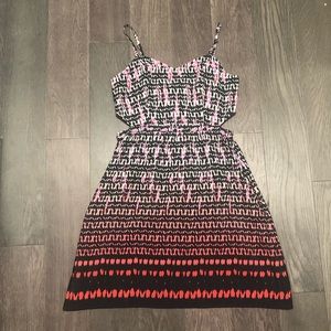 Sundress with cutouts